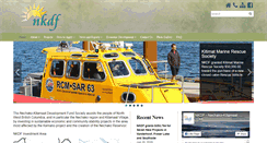 Desktop Screenshot of nkdf.org